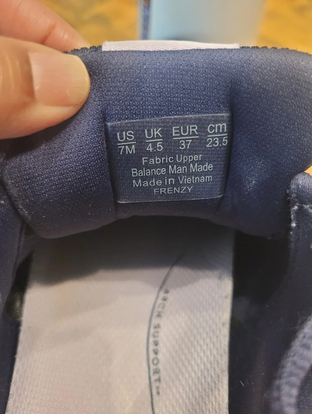 Ryka Navy Blue Athletic Sneakers